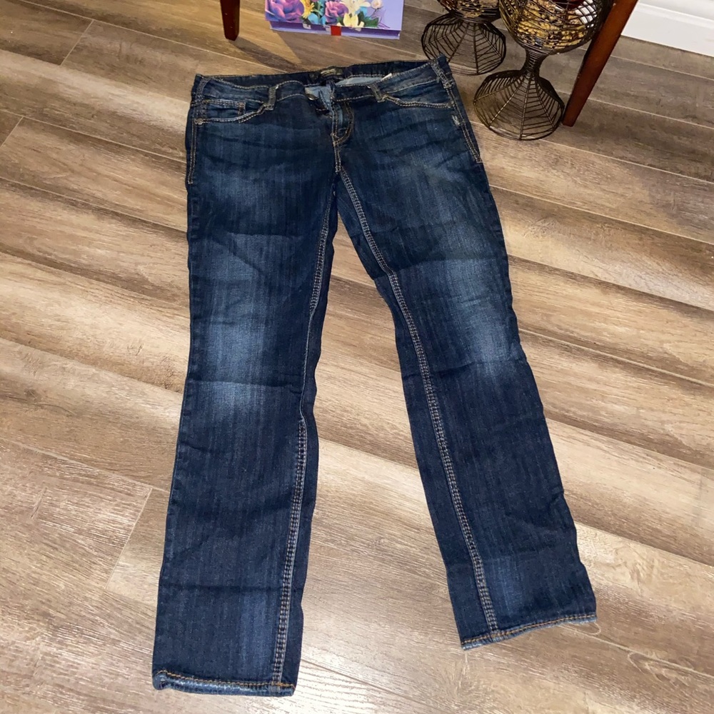 Silver jeans